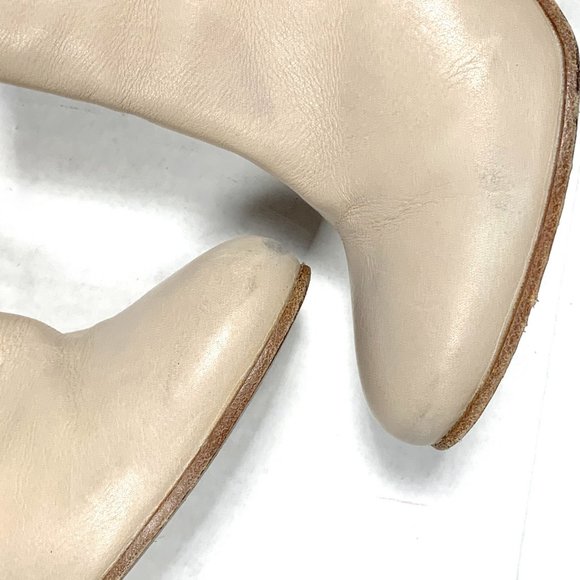 Kenneth Cole 36 LE Sheera Nude Ankle Boots Booties - Picture 6 of 8